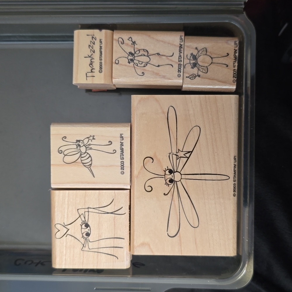 Stampin' Up! CUTE AS A BUG  Retired Stamp set
